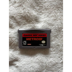 VTG Nintendo Metroid Classic NES Series Game Boy Advance Video Game Testes EUC